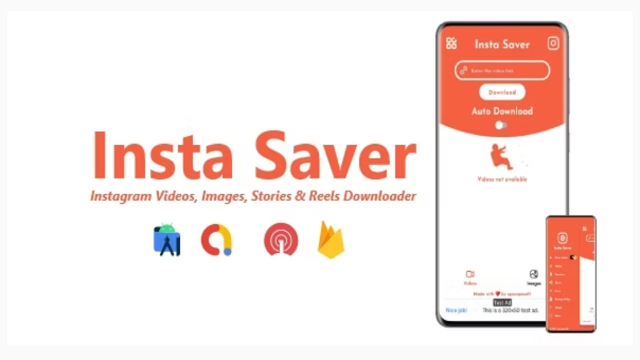 Insta Saver - Instagram Videos, Images, Stories & Reels Downloader | ADMOB